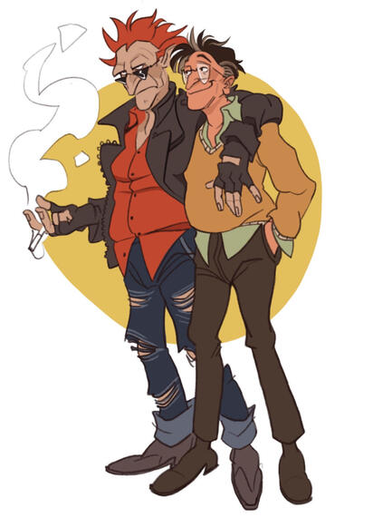 Diesel, additional character designed by Inkspecco