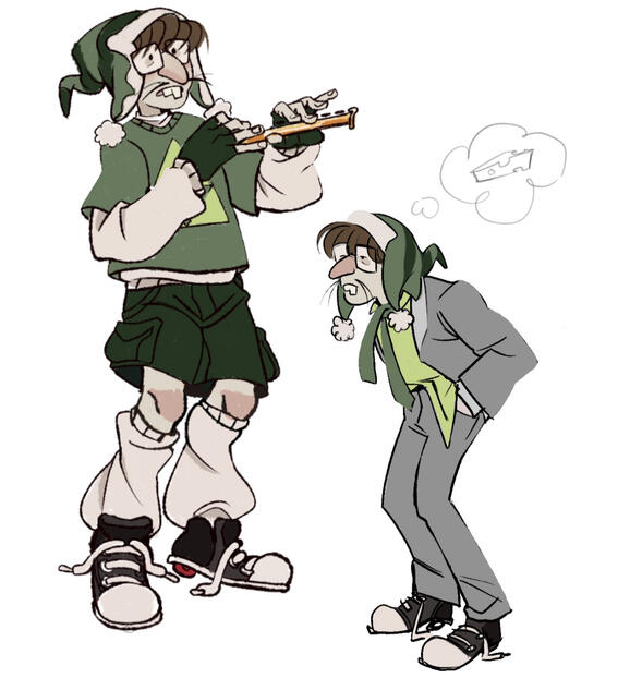 Ballard and Rojpodge (Roj by Inkspecco)